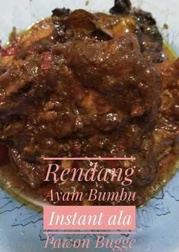 Rendang Ayam Bumbu Instan