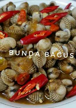 Tumis Kerang Dara Kulit Pedas Manis