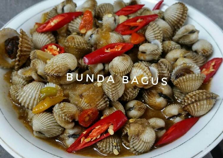 resep Tumis Kerang Dara Kulit Pedas Manis