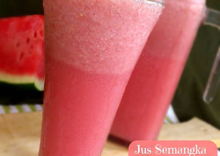 resep makanan Jus Semangka Blueberry