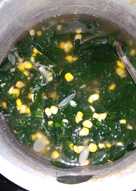 Sayur bening katuk & jagung