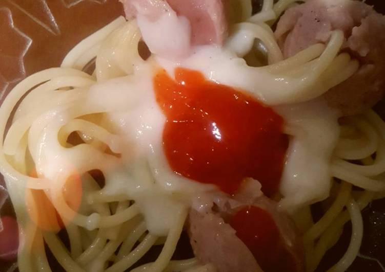 resep masakan Spagheti Ubur-ubur