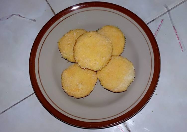 resep makanan Bolu kelapa mini..