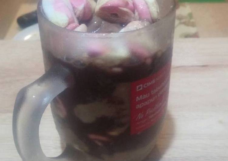 resep masakan Hot & Ice Chocolate with Marshmallow