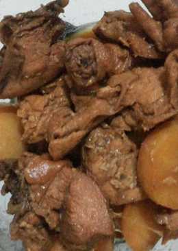 Semur Ayam Tahu Kentang