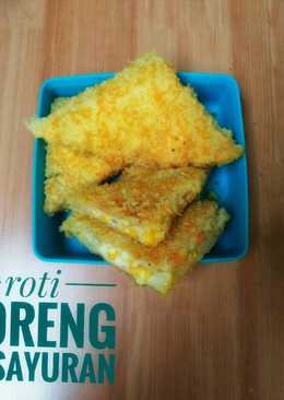 Roti goreng sayuran