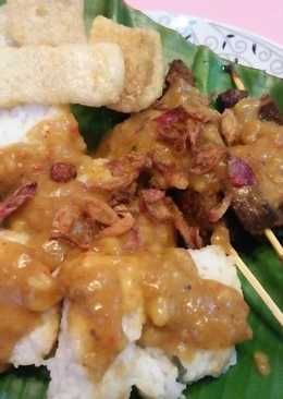 Sate daging kuah Padang (sate Padang) #pr_sate