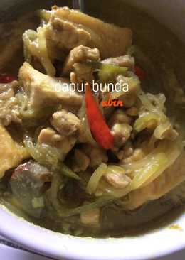 Lodeh manisa plus tahu dan tempe bosok