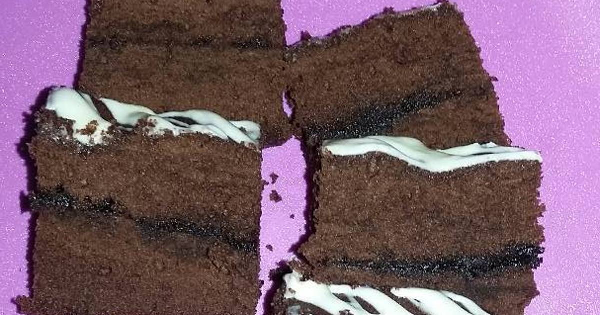 Resep Brownis putih telur