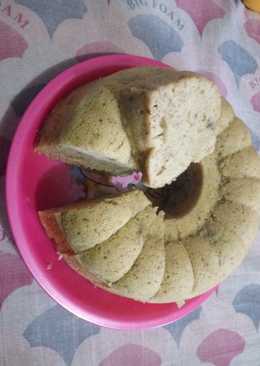 Bolu pisang kukus no mixer