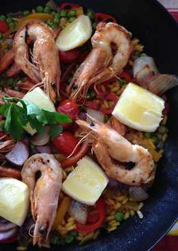 Paella - Udang Galah