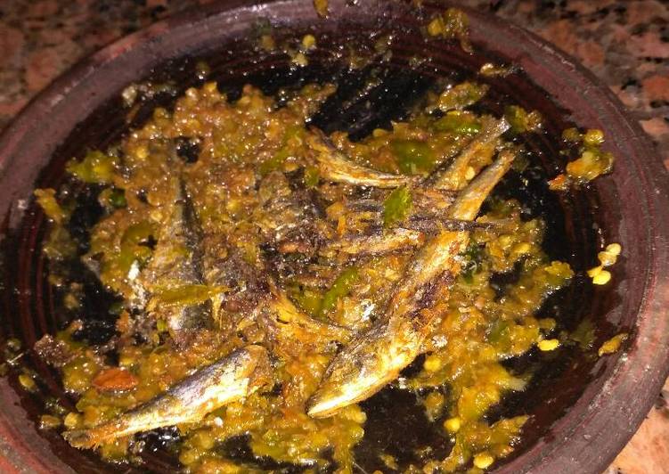 resep makanan Sambel Mentah Ikan Asin