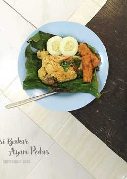 Nasi Bakar Ayam Pedas