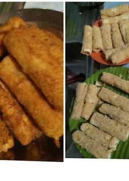 Risol kulit roti isi nugget