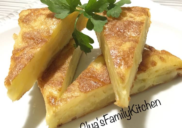 gambar untuk resep #Tapas4 : Spanish omelette/Tortilla de patata