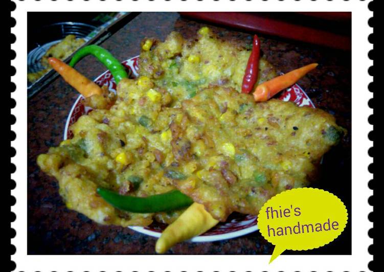 Resep Bakwan Jagung Renyah - fhie