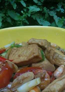 Tumis tahu udang#bikinramadanberkesan