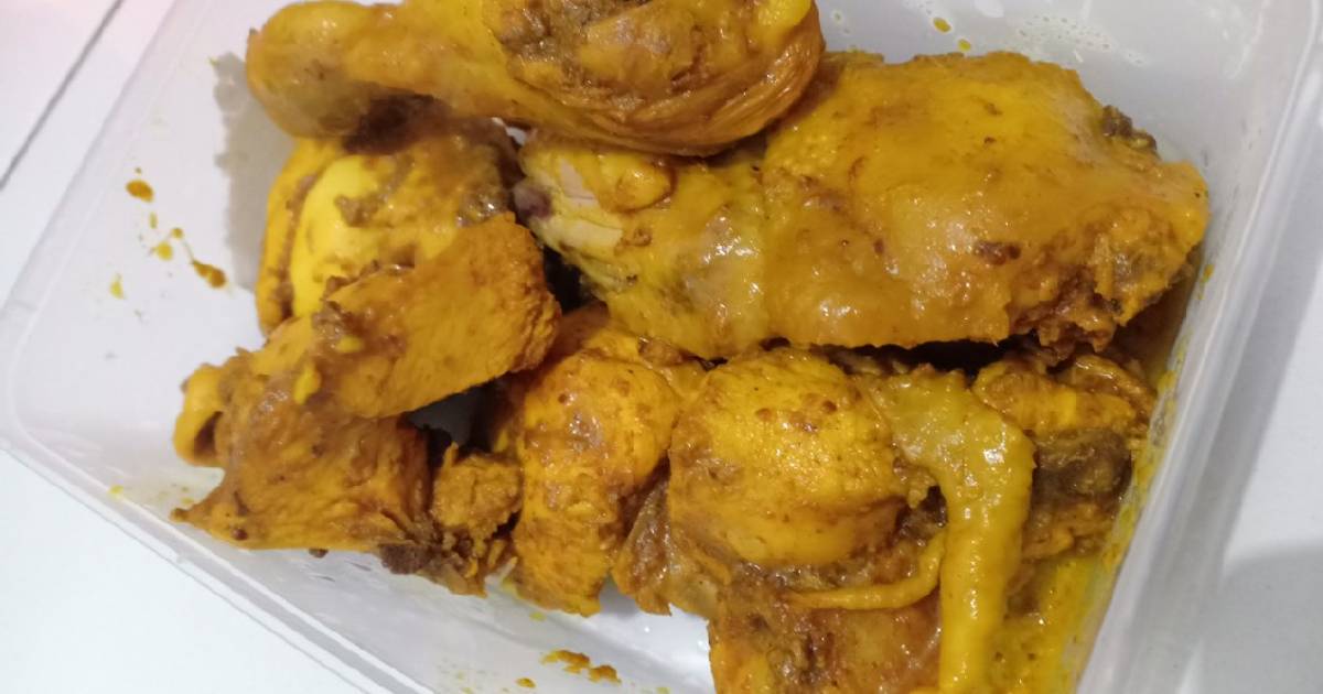 55 resep ayam goreng ungkep bumbu kuning enak dan 