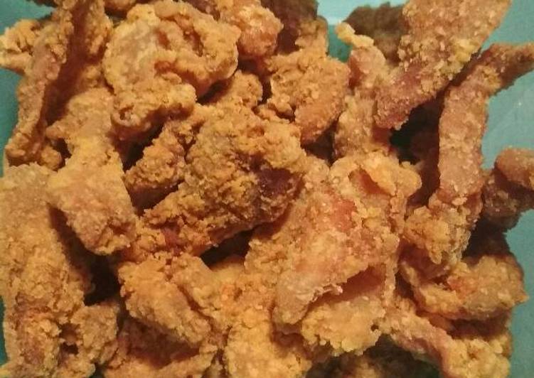 Resep Kulit Ayam Crispy oleh Dwiarti Ulfa Destiari - Cookpad