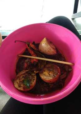 Semur Telur Pedas