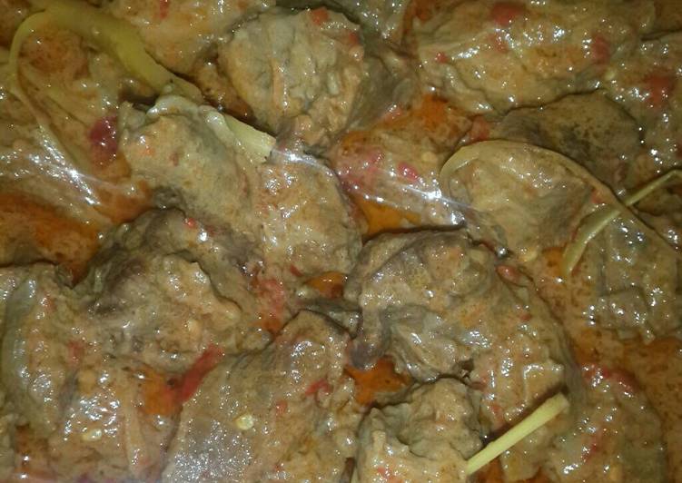 resep makanan Rendang Sapi