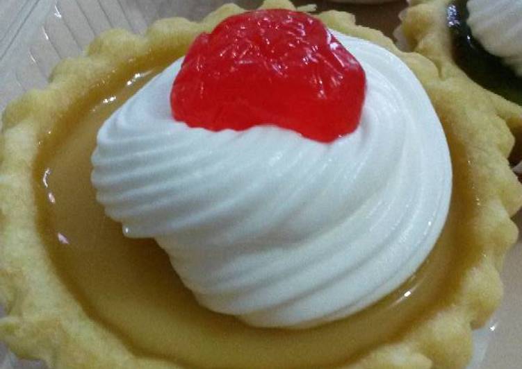 gambar untuk resep makanan Hongkong egg tart/ pie susu