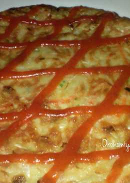 Okonomiyaki ala Dilla #BantuMantenBaru