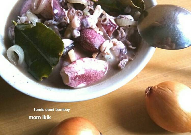 Resep Tumis cumi bombay Dari Heliahel