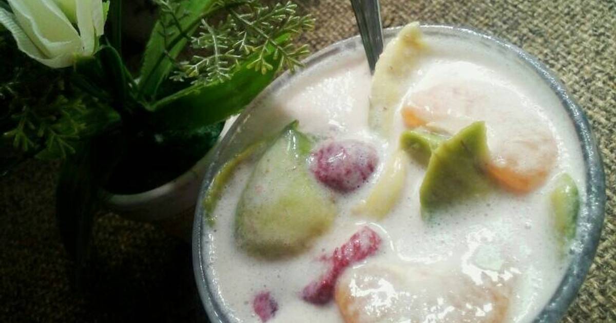 292 resep es  buah susu  enak dan sederhana Cookpad