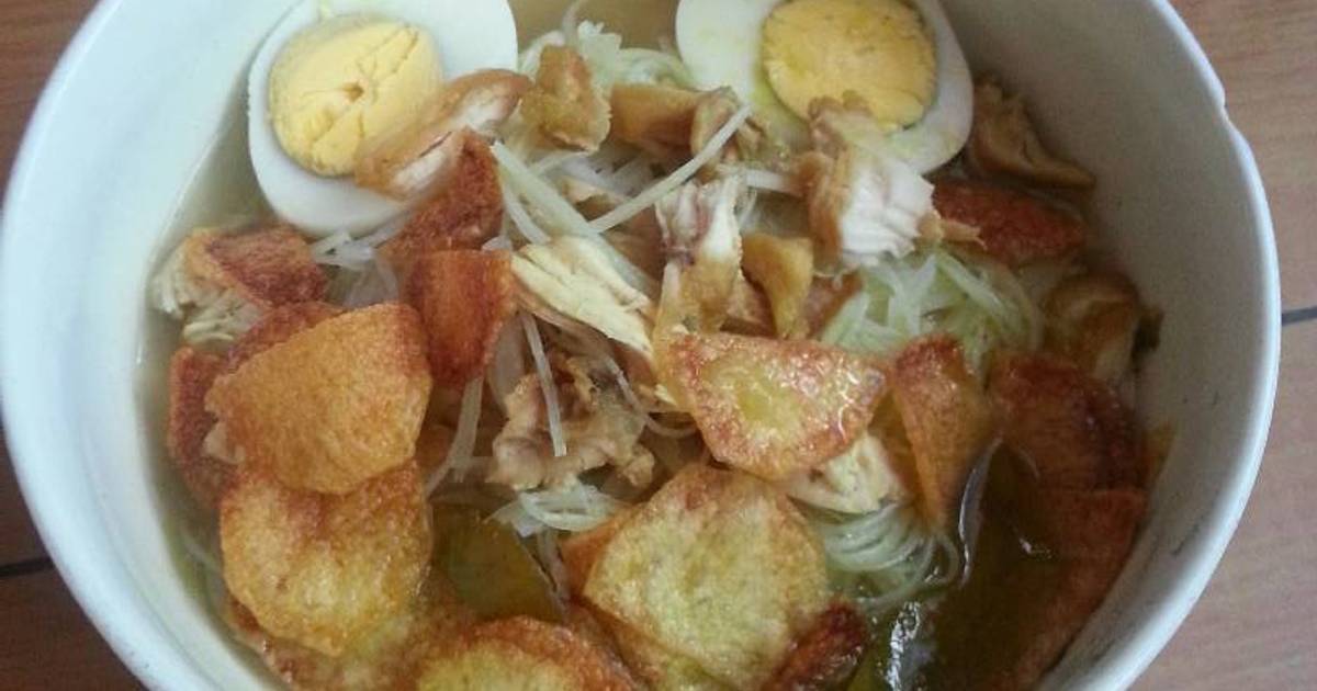 Resep Soto Ayam Ngawi ala diani oktafiani