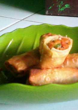 Lumpia isi wortel dan buncis,gampang dan enak