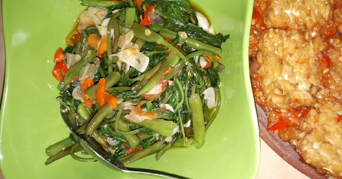 7.101 resep tumis kangkung enak dan sederhana - Cookpad