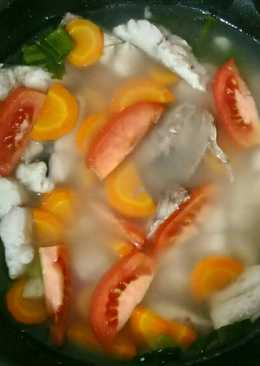 Sop Ikan Tengiri sederhana