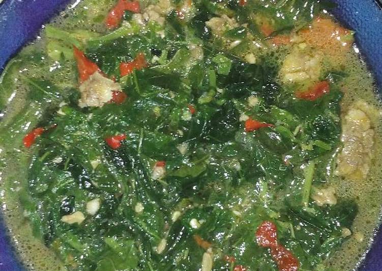  Resep Sayur Daun Singkong tempe Semangit oleh Yuni 