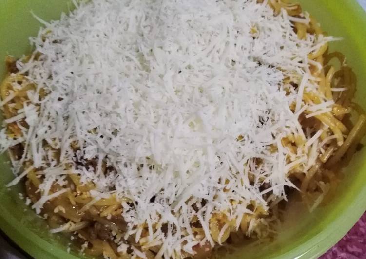 resep Spagheti Bolognaise