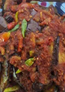 Terong balado cabe ijo