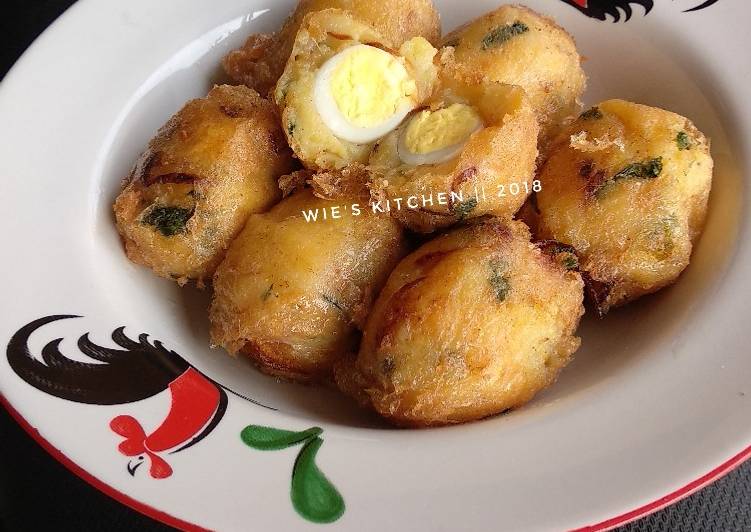 Resep Pergedel isi telur puyuh