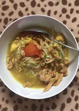 Soto ayam solo ala mama sri