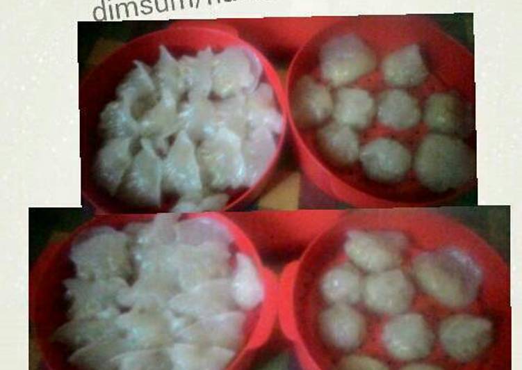 resep lengkap untuk Dimsum/hakao isi udang