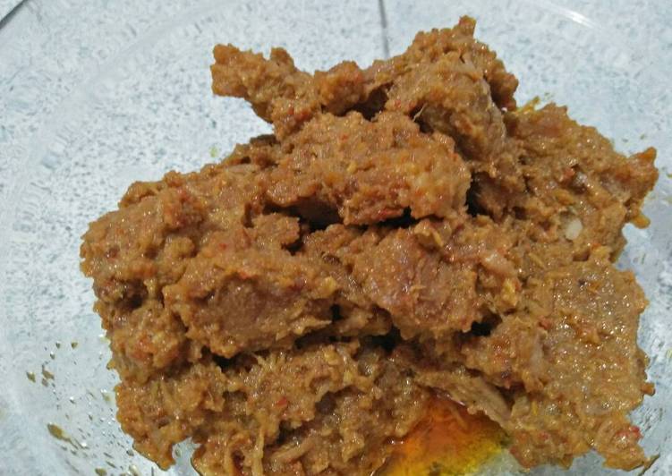 gambar untuk cara membuat Rendang Nendang..