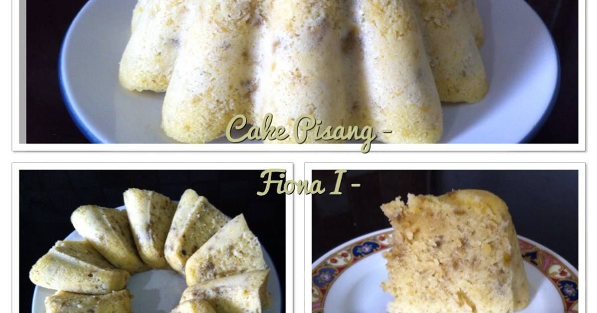 Resep Cake Pisang