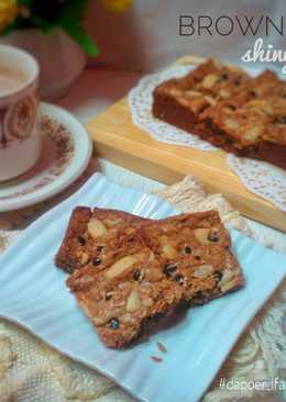 Brownies panggang Shiny Crust