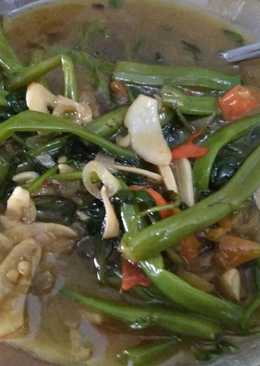 Tumis kangkung saja