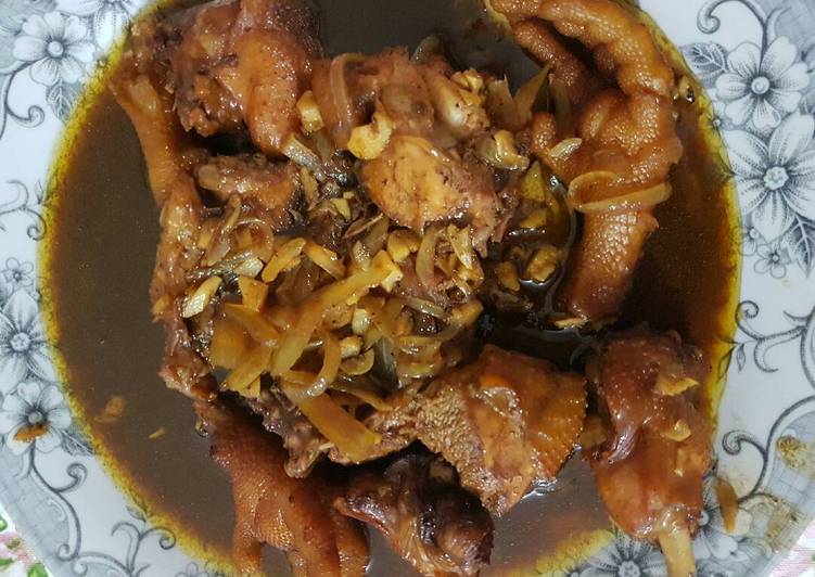Resep Ayam goreng saos inggris Kiriman dari ria