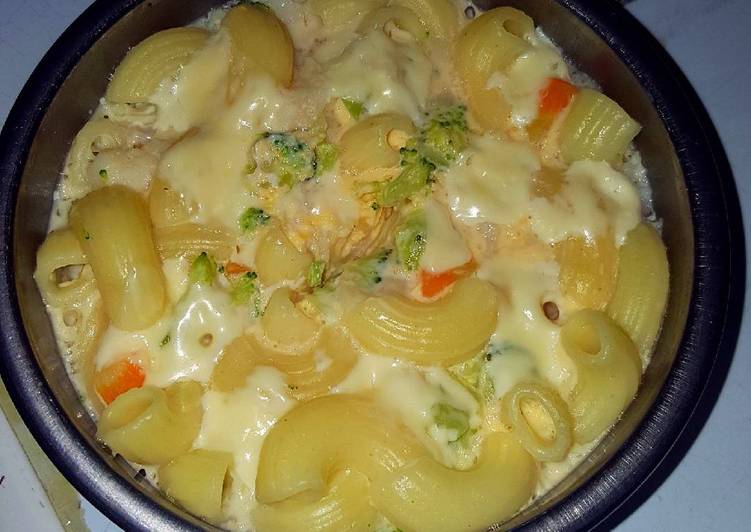 gambar untuk cara membuat Macaroni schotel