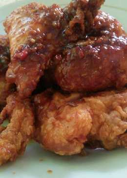 Ayam goreng mentega kriuk