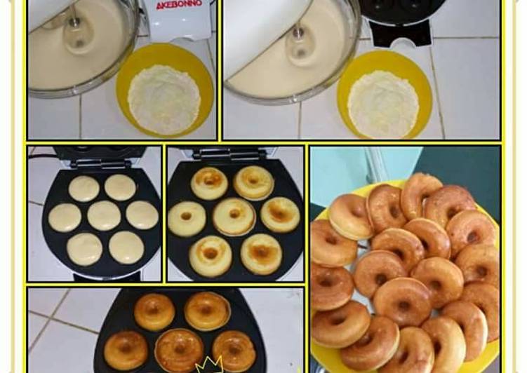 resep Bolu bentuk donat