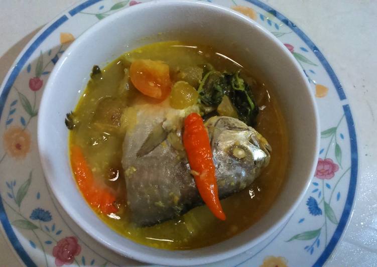 resep masakan Sup Ikan Asam Pedas