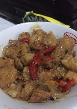 Ayam fillet saus tiram