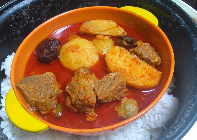 resep lengkap untuk Asam padeh dagiang